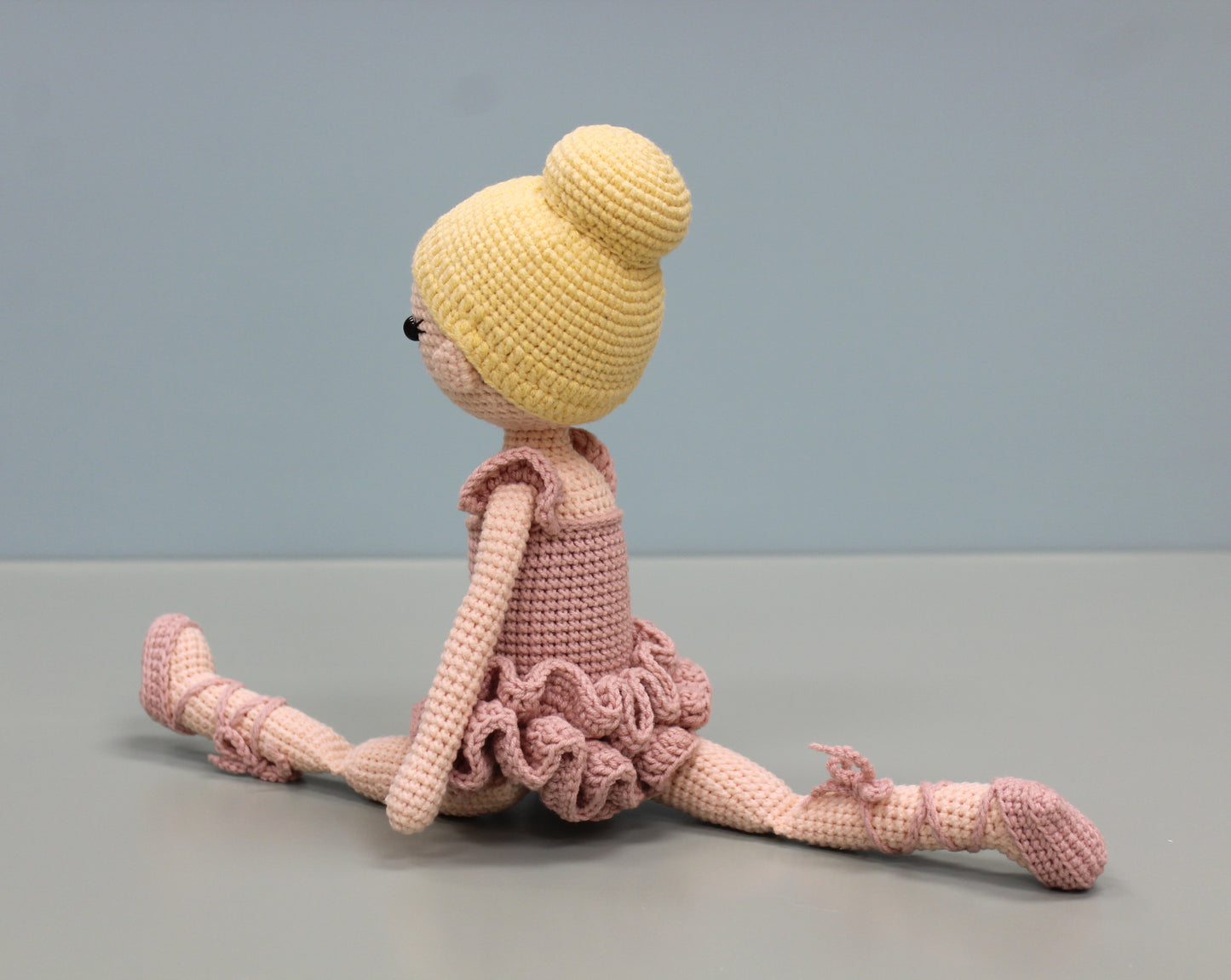 Ballerina Doll: Handmade Crochet Amigurumi Plush