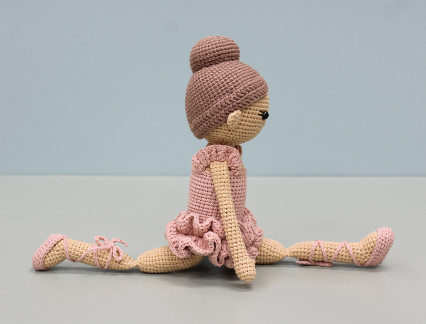 Ballerina Doll: Handmade Crochet Amigurumi Plush