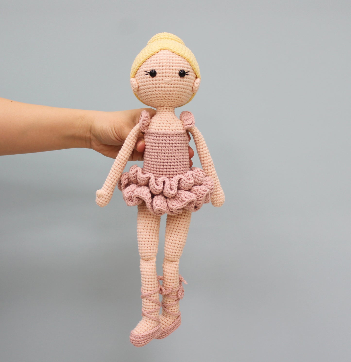 Ballerina Doll: Handmade Crochet Amigurumi Plush