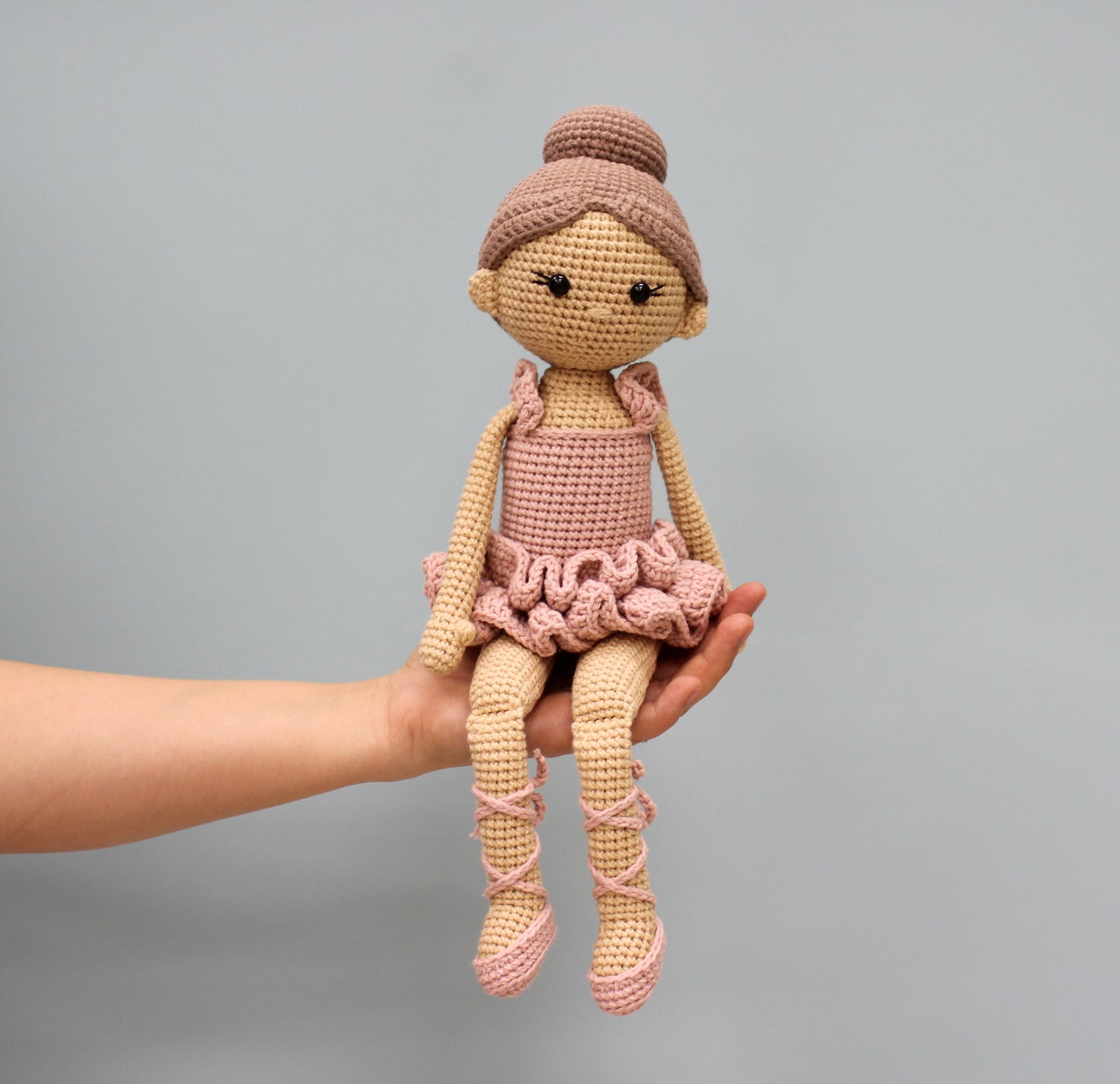 Ballerina Doll: Handmade Crochet Amigurumi Plush