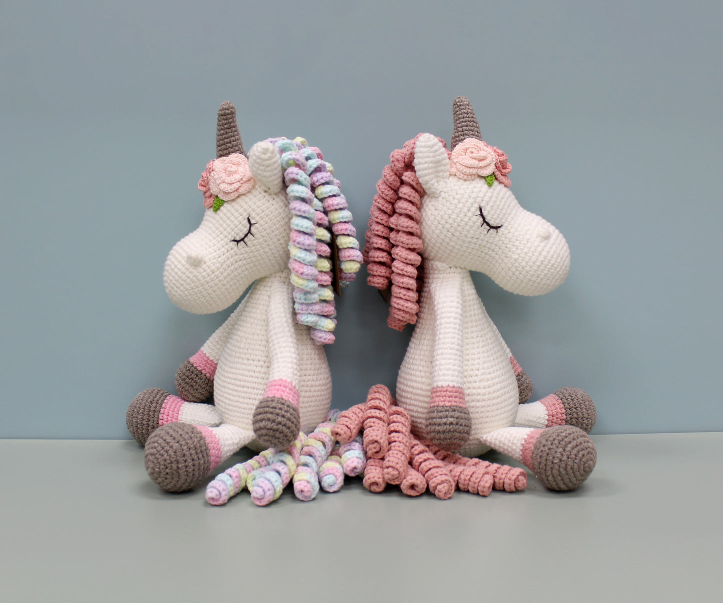 Crochet Unicorn Plush - Handmade