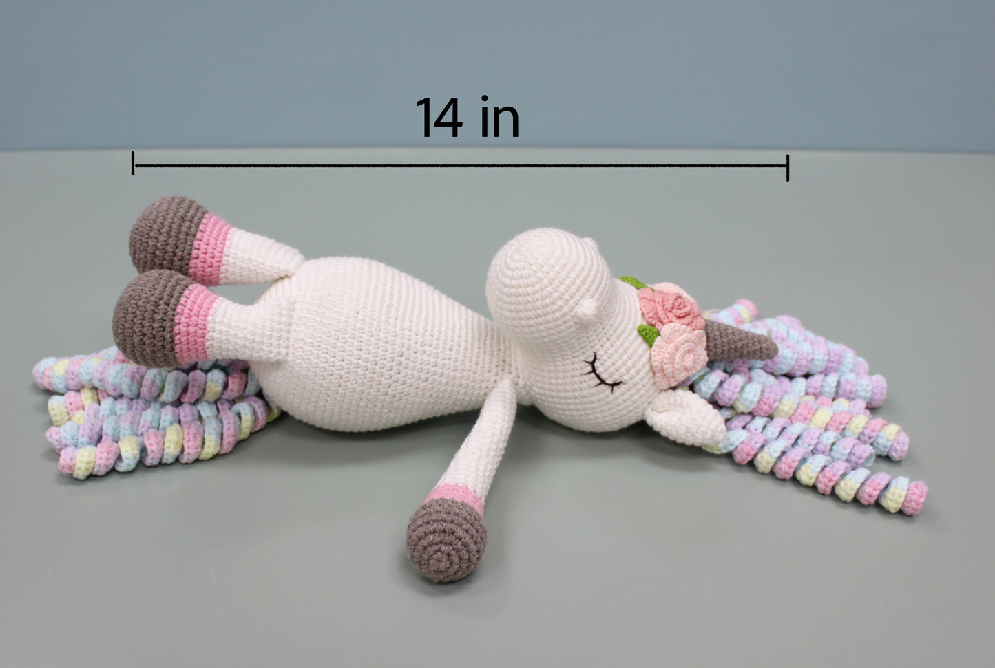 Crochet Unicorn Plush - Handmade