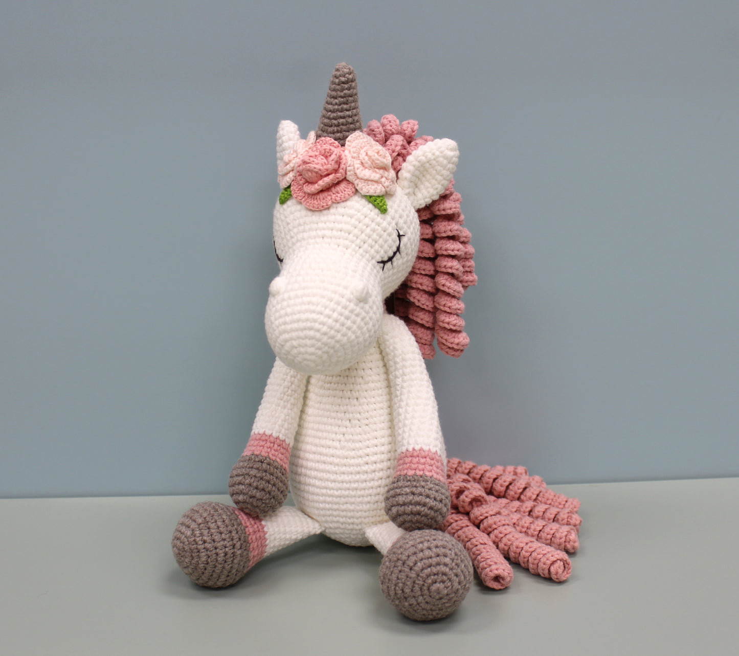 Crochet Unicorn Plush - Handmade