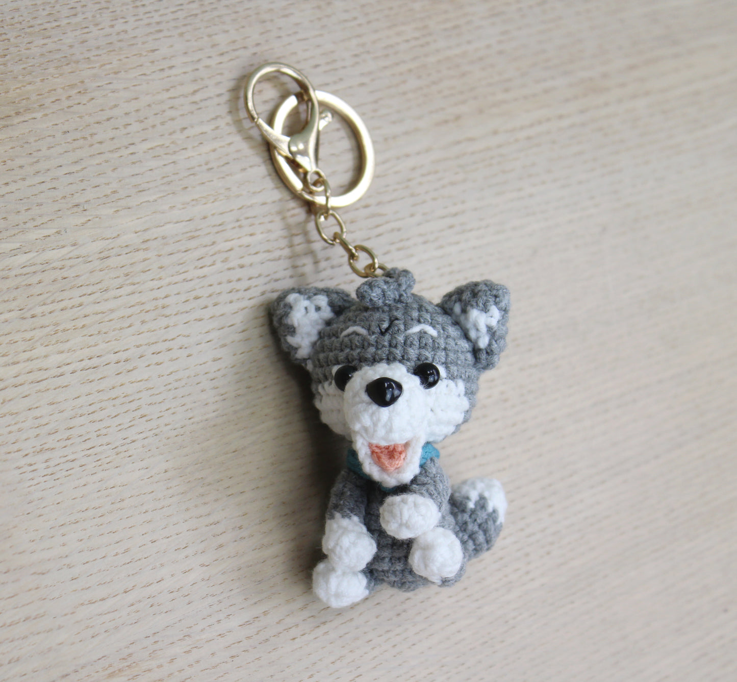 Luminary Elementary Wolf Pup Mascot Keychain – Available Now
