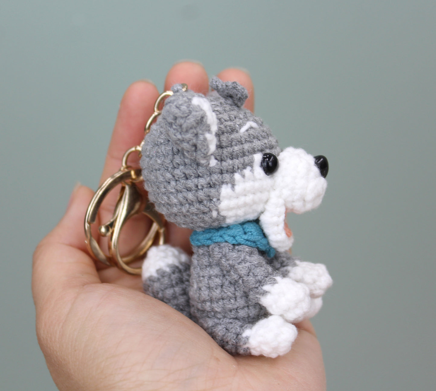 Luminary Elementary Wolf Pup Mascot Keychain – Available Now