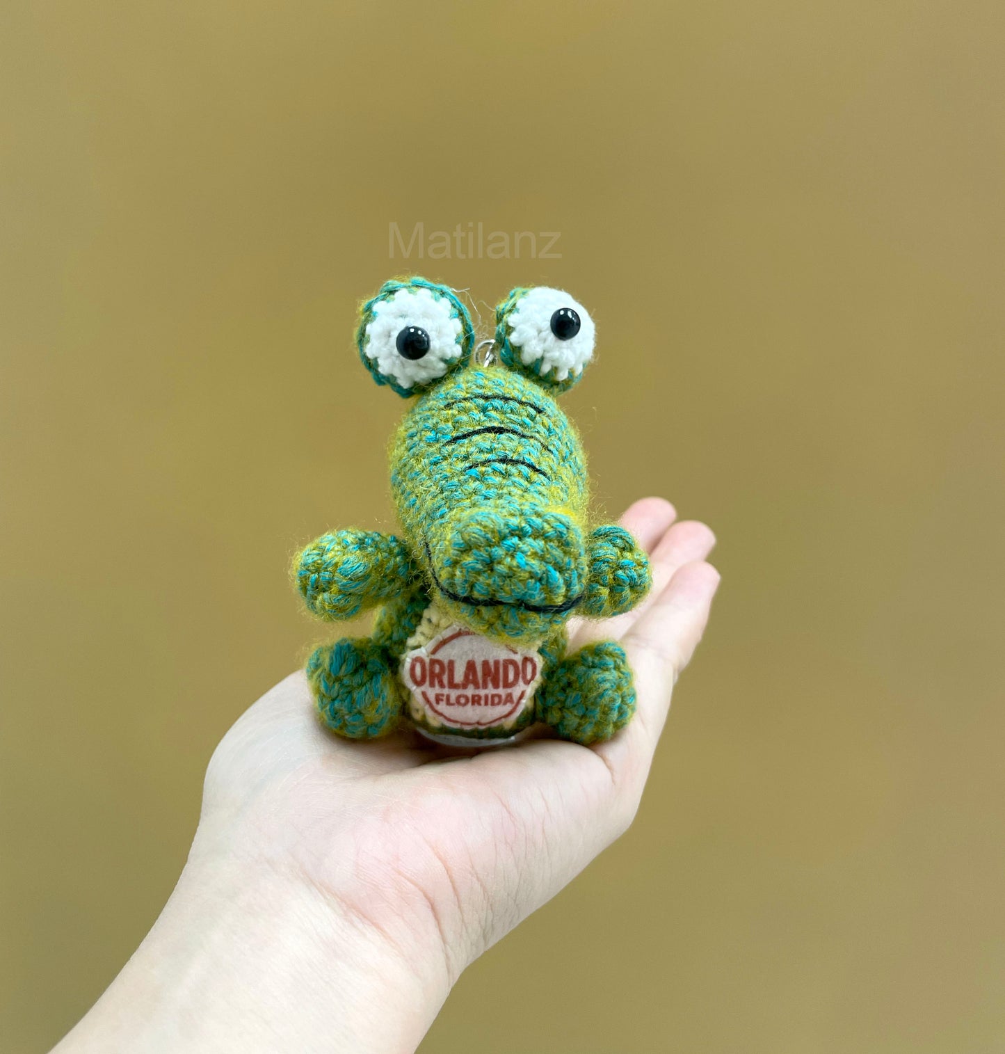 Orlando Gator Keychain