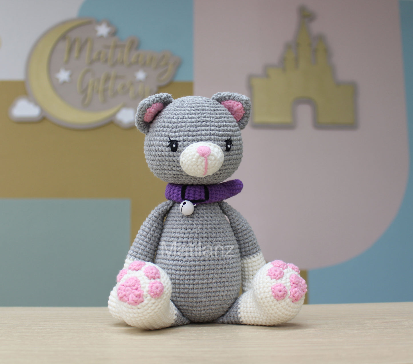 Amigurumi Gray Cat