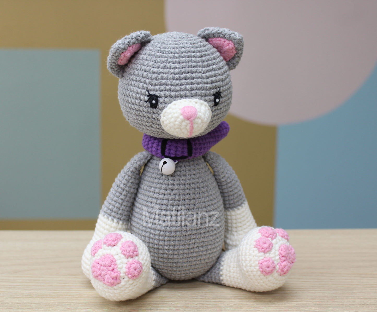 Amigurumi Gray Cat