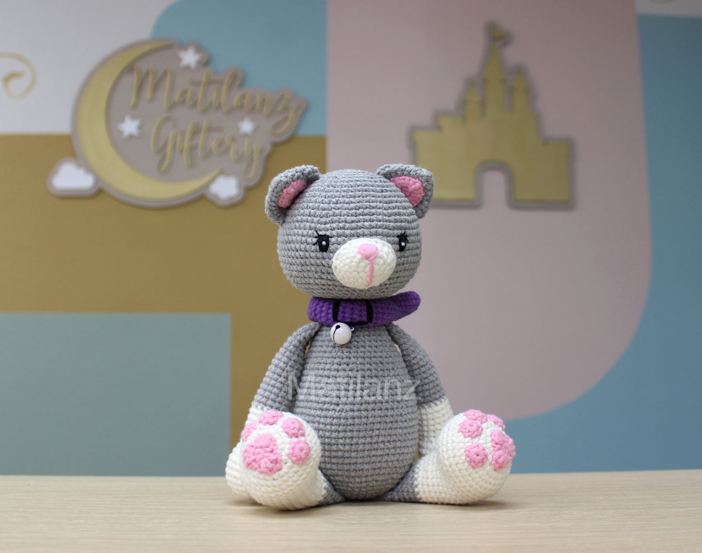 Amigurumi Gray Cat