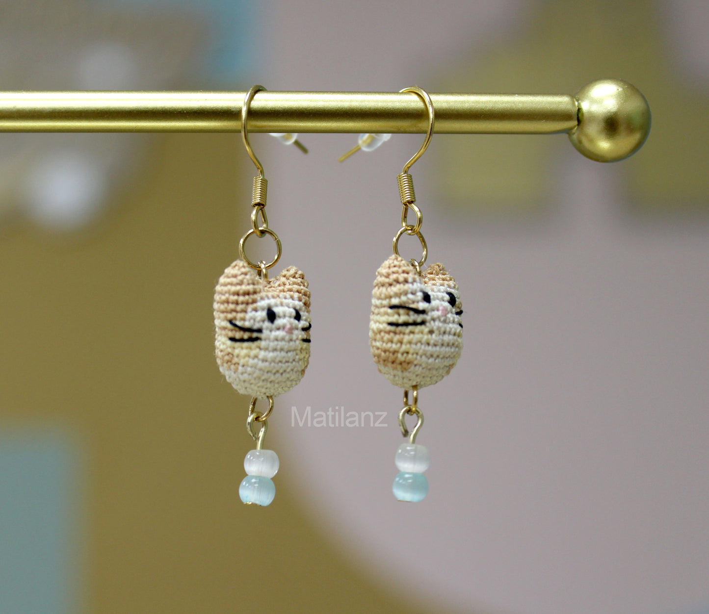 Crochet Handmade Earrings - Mini Crochet Collectibles