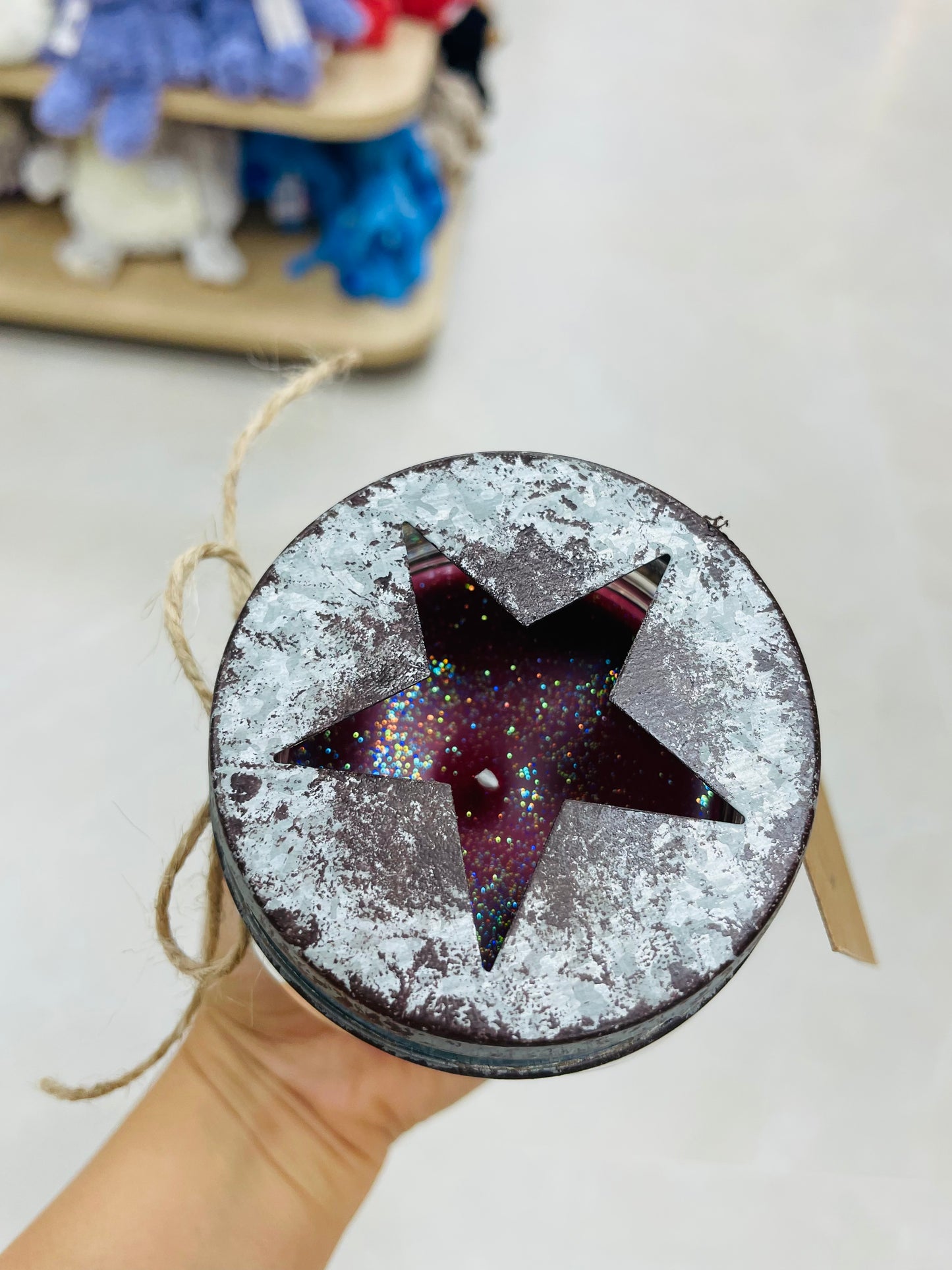 Lingonberry Waffles Candle in Classic Star Jar – 14 oz | Unique Gifts for Her & Him