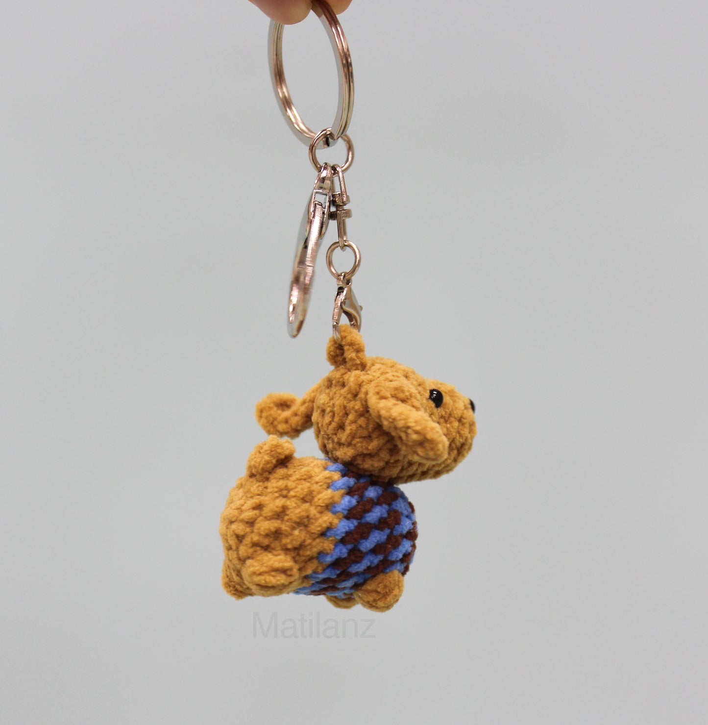 Crochet Keychain – Handmade Amigurumi Bag Charm | Matilanz