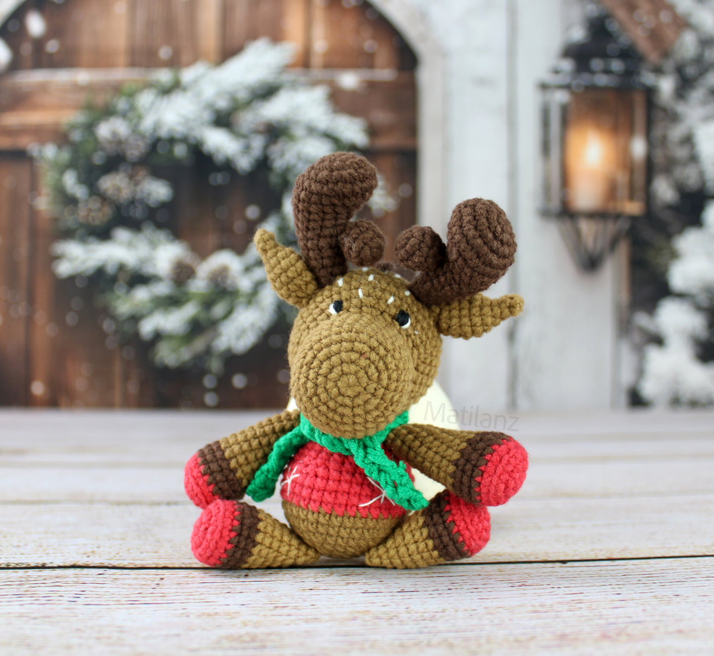 Moose Christmas Ornament