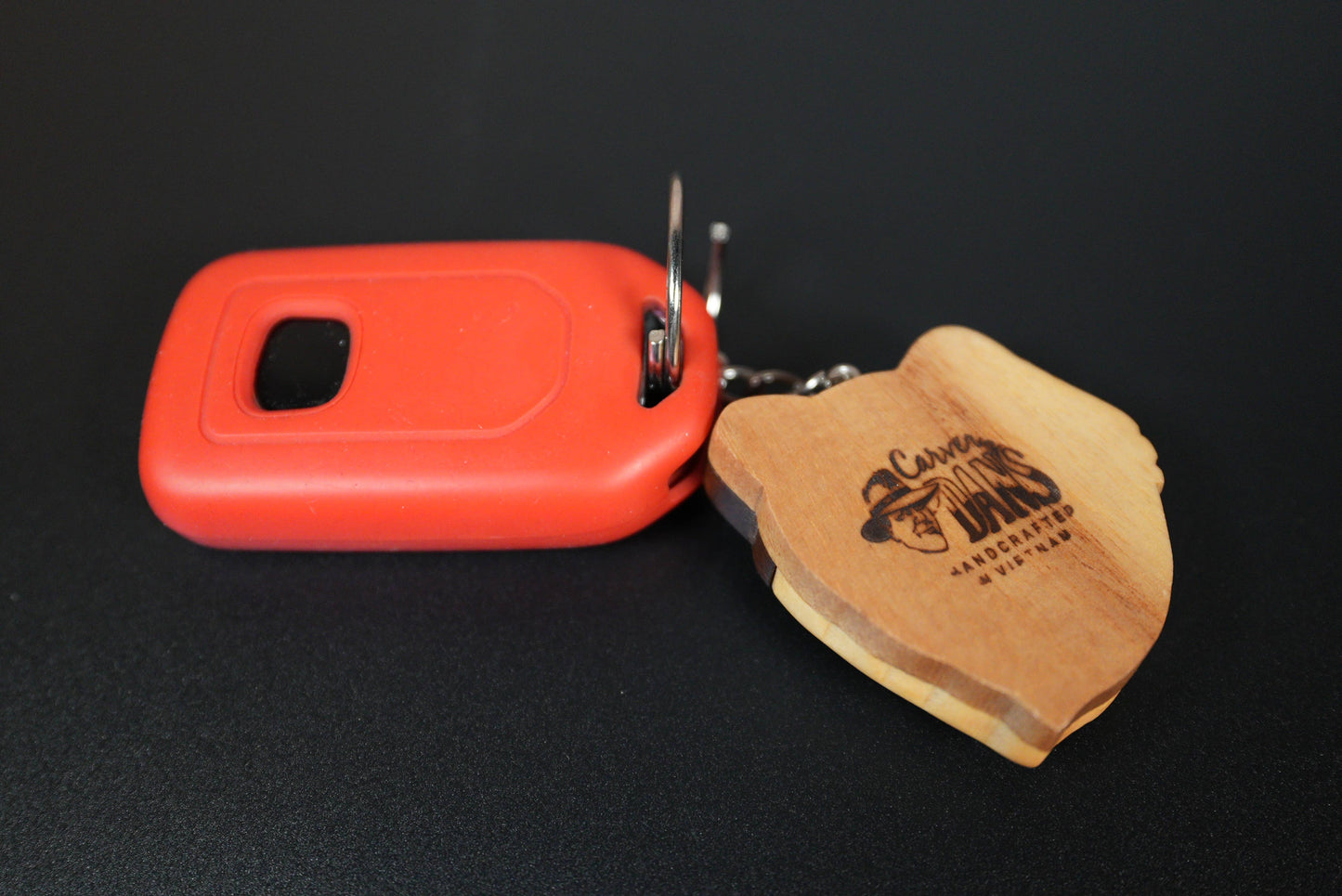 Duck - Hand Carved Keychain