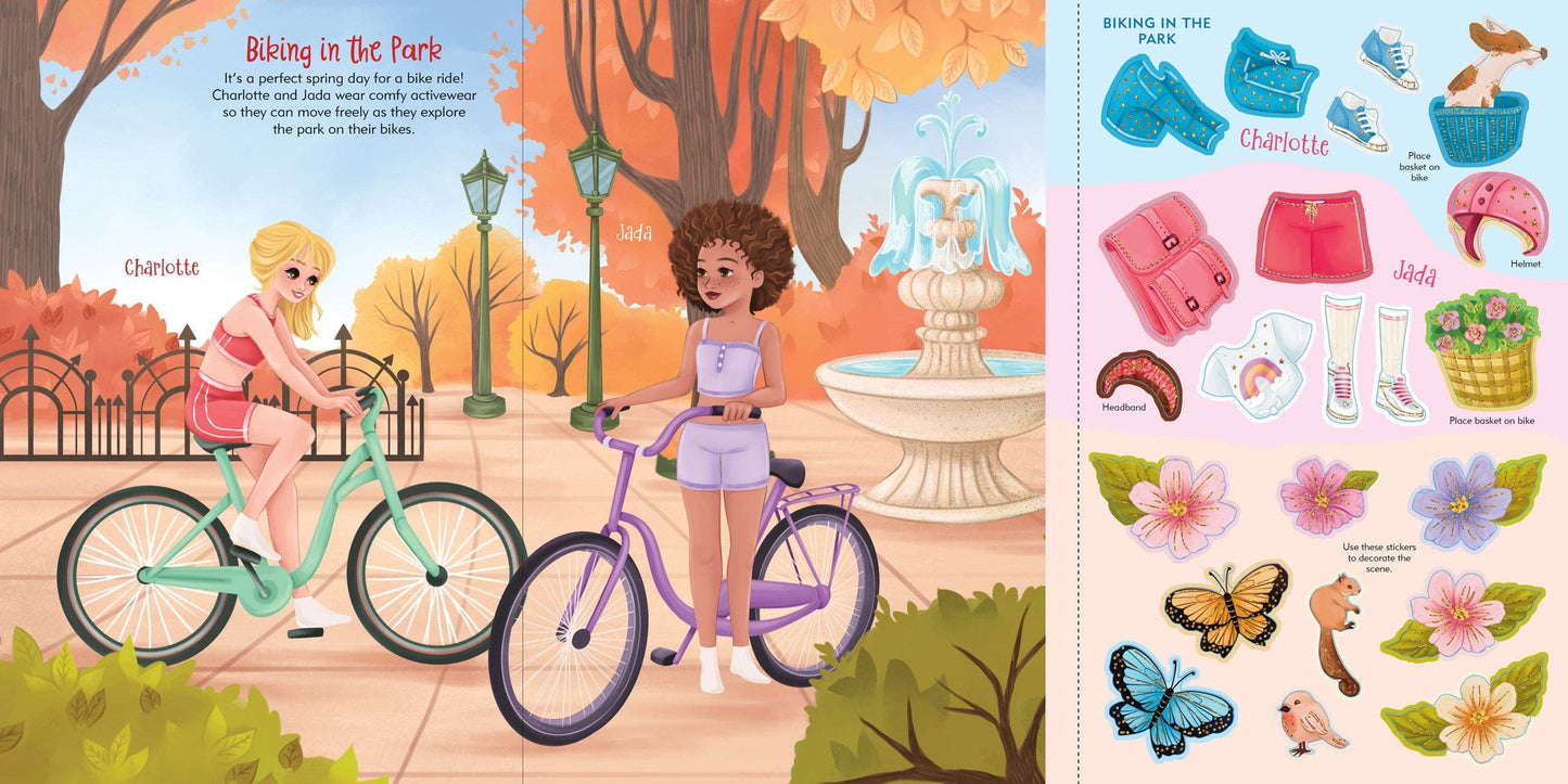 Sticker Doll Dress-Up Book – Fashion Theme | Gifts for Girls, Unique Gifts