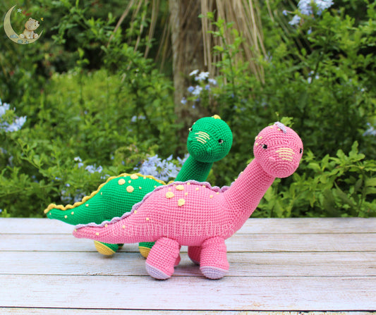 Dinosaurio de crochet hecho a mano, Dinosaurio verde, Regalo de animal de peluche, Juguete ecológico, Regalo de baby shower, Juguete sensorial, Animal de peluche amigurumi,