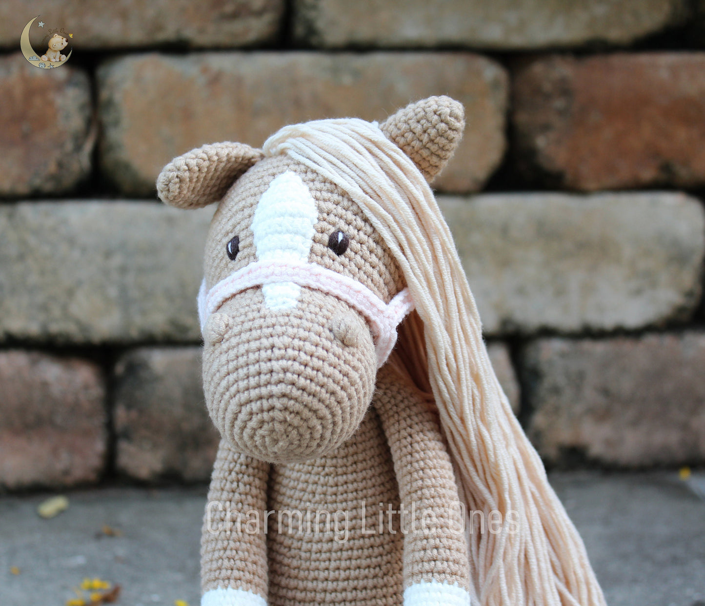 Caballo de crochet, regalo para niños, caballo hecho a mano, caballo para decoración de guardería, animales de peluche, caballo personalizado, regalo para baby shower, regalos para niños