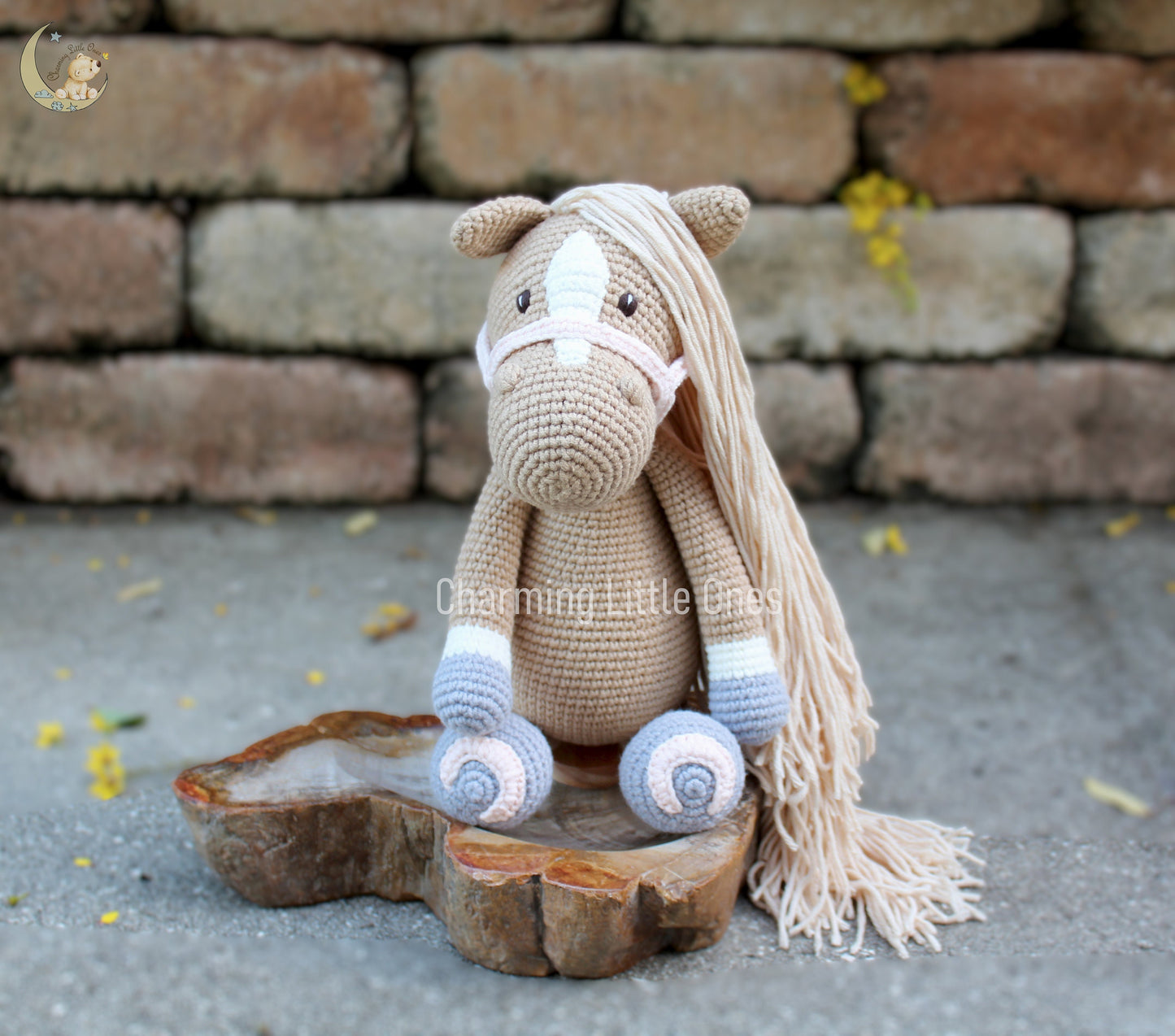 Caballo de crochet, regalo para niños, caballo hecho a mano, caballo para decoración de guardería, animales de peluche, caballo personalizado, regalo para baby shower, regalos para niños