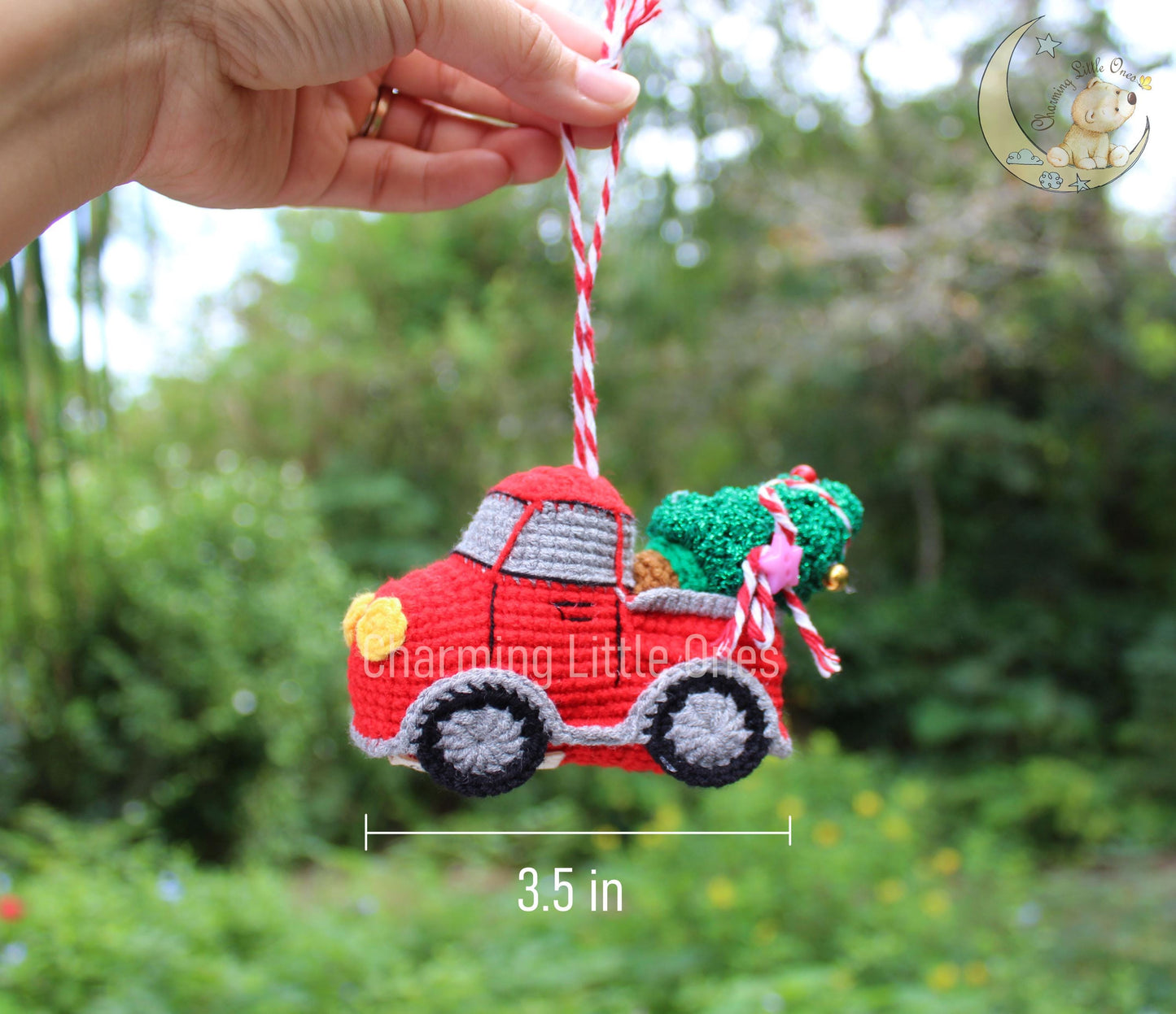 Crochet Car & Truck Christmas Ornaments - Handmade