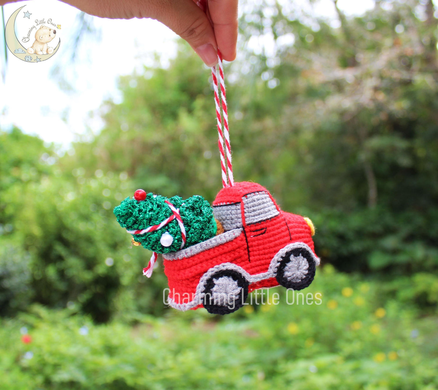 Crochet Car & Truck Christmas Ornaments - Handmade