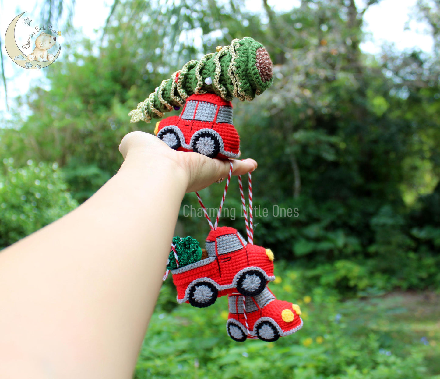 Crochet Car & Truck Christmas Ornaments - Handmade