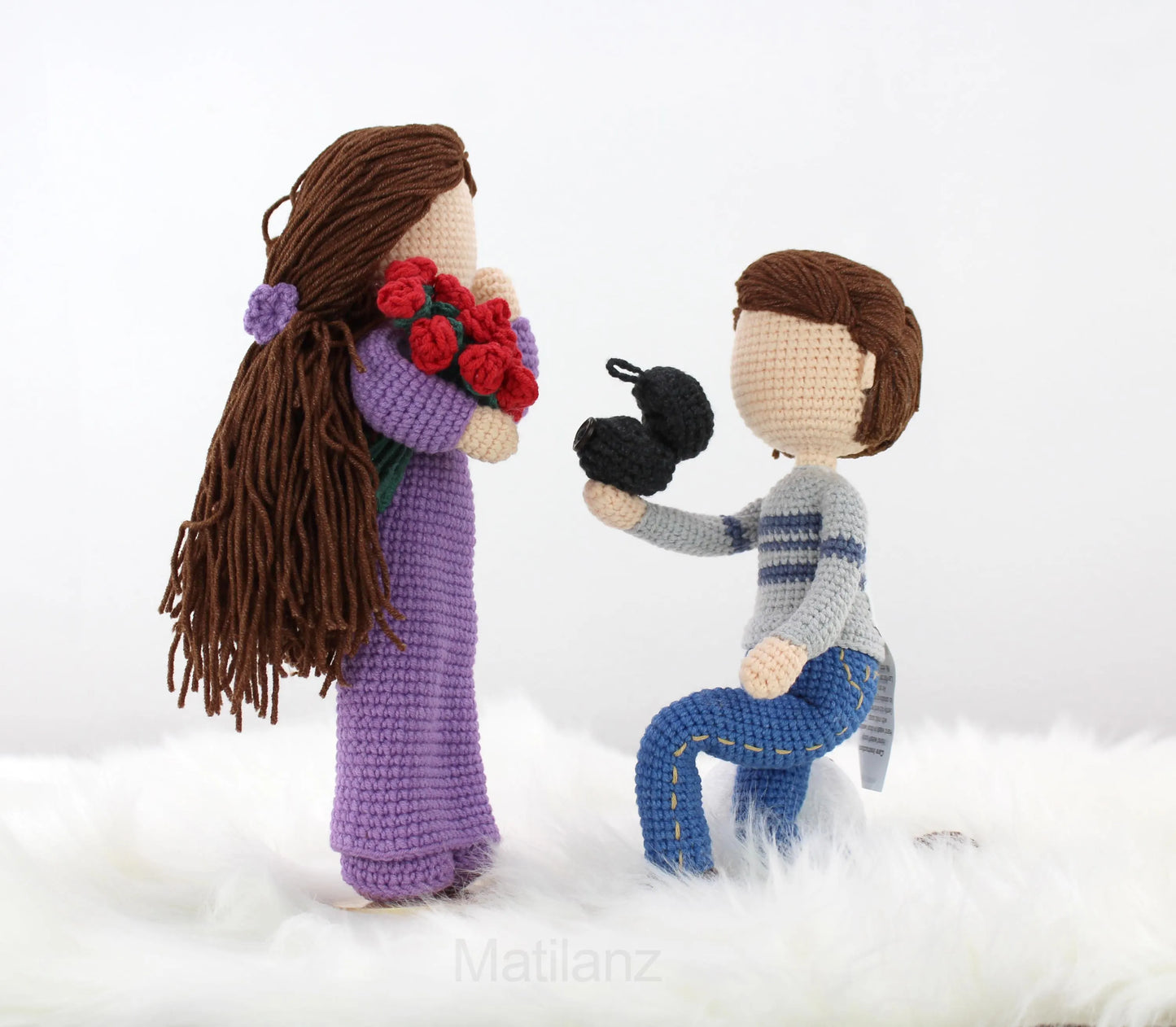 Custom Dolls, Anniversary Gift, Personalized Gift, 1st Anniversary Gift, Proposal Gift, Wedding Anniversary Gift, Gifts for Hers