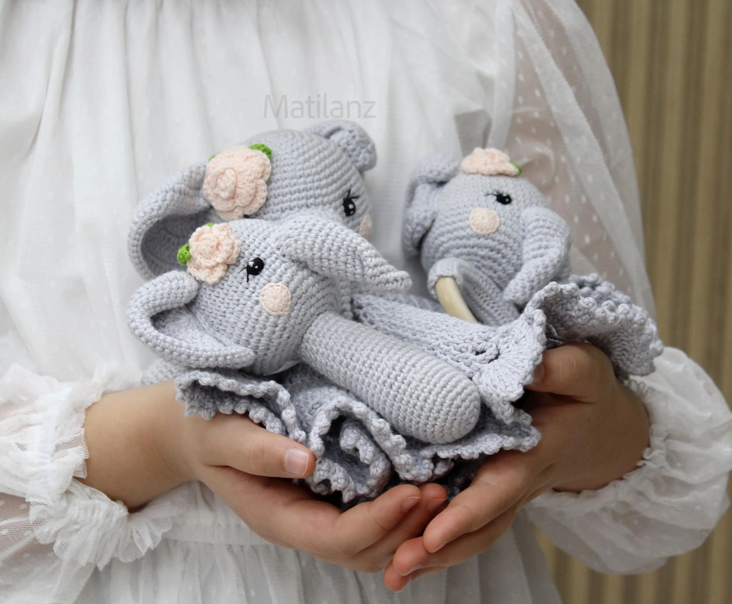 Elephant Baby Gift Set, Rattle Toys